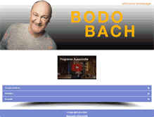 Tablet Screenshot of bodobach.de